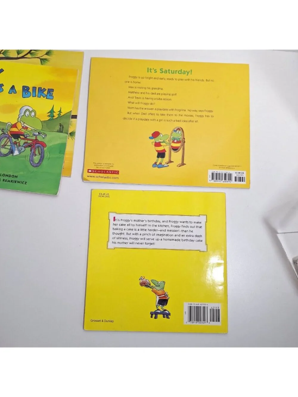 Froggy Book Lot Worst Play Date Goes to Hawaii First Kiss Builds Treehouse Bike - Picture 9 of 10